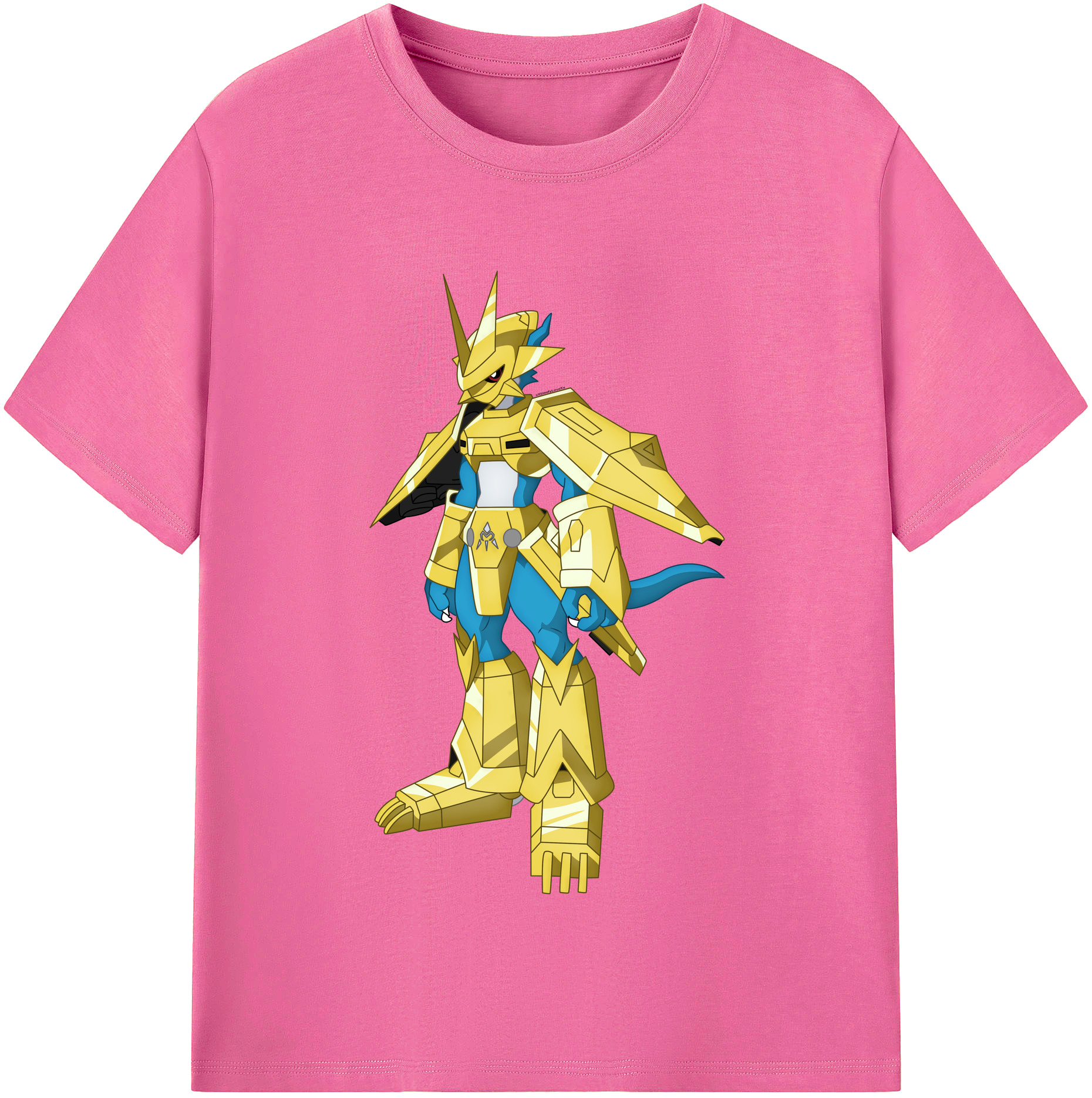 （画像用） Digimon デジタルモンスター/デジモン レディースカジュアルプリントTシャツ（綿100％）